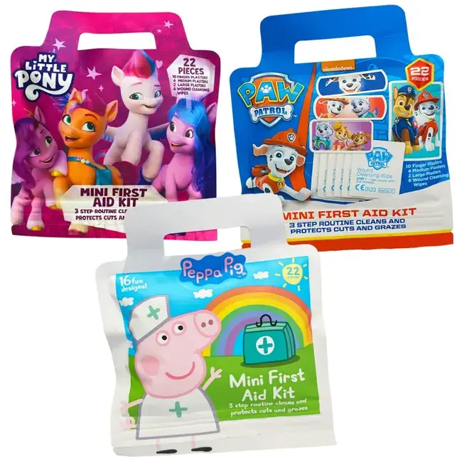 Jellyworks - Mini First Aid Kit – Peppa Pig / My Little Pony / Paw Patrol - 1 stuk