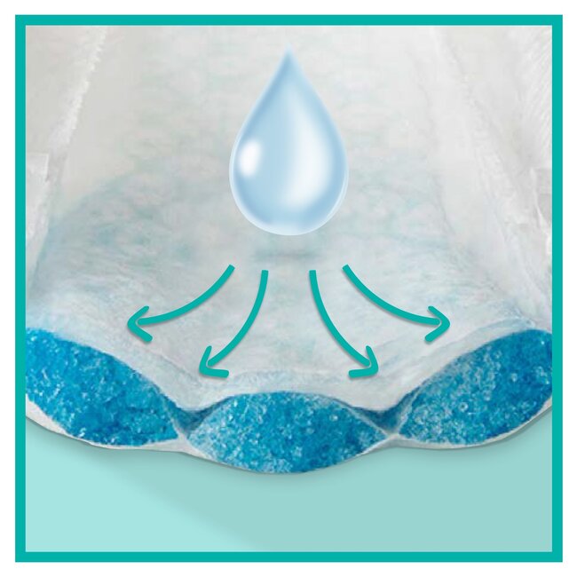 Pampers - Baby Dry - Maat 6 - Mega Pack - 80 luiers