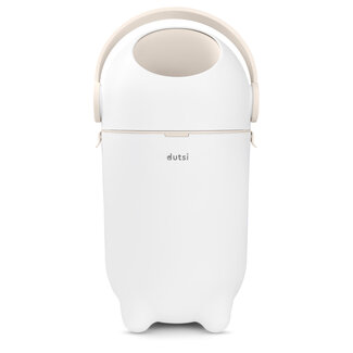 Dutsi Dutsi - Design Luieremmer – 100% Geurvrij & Universeel – Ruimte voor 20 luiers - Incl. 40 Zakjes - Beige