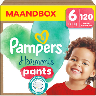 Pampers Pampers - Harmonie Pants - Maat 6 - Maandbox - 120 stuks - 15+ KG