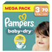 Pampers Pampers - Baby Dry - Maat 3 - Mega Pack - 70 stuks - 6/10 KG