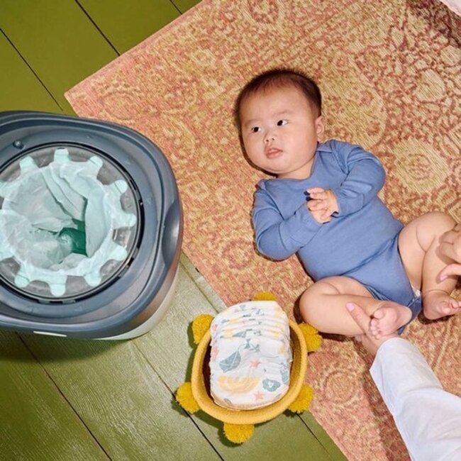 Tommee Tippee – Twist & Click - Luieremmer - 4 Navulcassettes