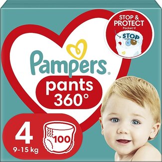 Pampers Pampers - Baby Dry Pants - Maat 4 - Megapack - 100 stuks - 9/15KG