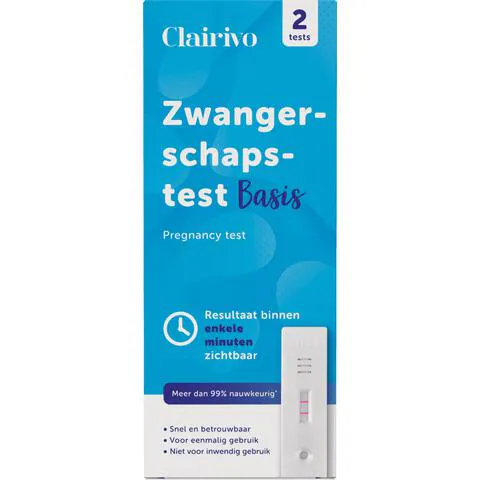 Clairivo � Zwangerschapstest � 2 stuks