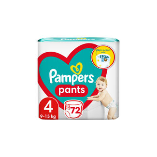 Pampers Pampers - Baby Dry Pants - Maat 4 - Megapack - 72 stuks - 9/15KG - ACTIE PRIJS