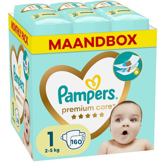 Pampers Pampers - Premium Protection - Maat 1 - Maandbox - 160 stuks