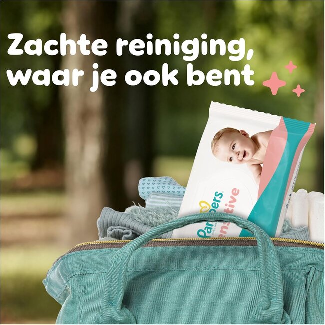 Pampers - Sensitive Babydoekjes - 18 x 80 = 1440 billendoekjes - Volume Deal