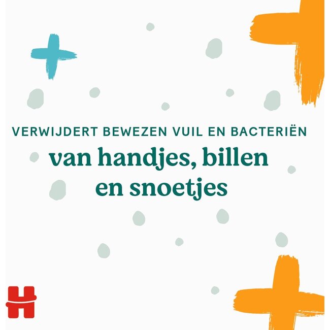 Huggies – Billendoekjes All Over Clean – 20x56 stuks – Voor Billen, Handjes & Gezicht