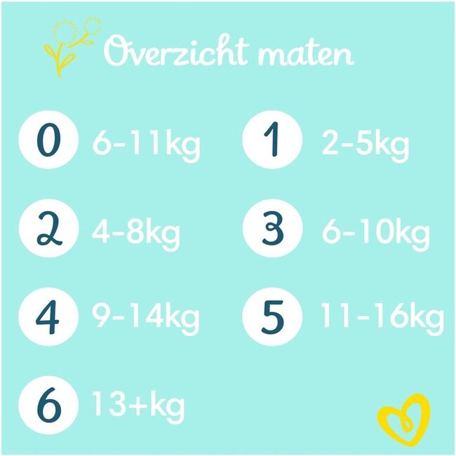 Pampers - Premium Protection - Maat 1 - Maandbox - 200 stuks - 2/5 KG