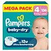 Pampers Pampers - Baby Dry - Maat 4 - Mega Pack - 136 Stuks - 9-14 KG