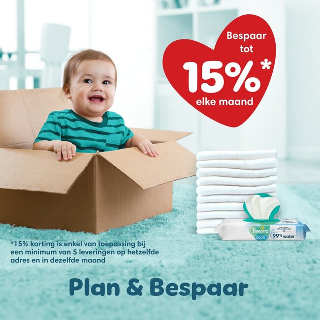 Pampers - Premium Protection Pants - Maat 4 - Maandbox - 186 stuks - 9/15 KG