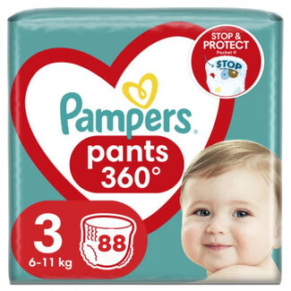 Pampers Pampers - Baby Dry Pants - Maat 3 - Mega Pack - 88 stuks - 6/11 KG