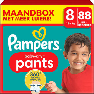 Pampers Pampers - Baby Dry Pants - Maat 8 - Mega Pack - 88 luierbroekjes