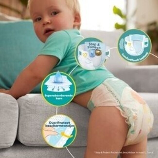 Pampers - Baby Dry - Maat 5+ - Mega Pack - 112 stuks - 12/17KG