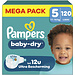 Pampers Pampers - Baby Dry - Maat 5 - Mega Pack - 120 stuks - 11/16KG