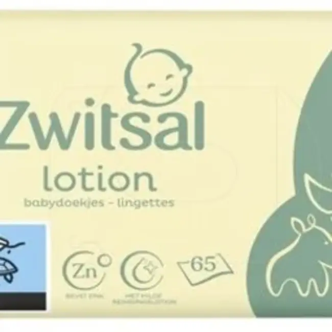 Zwitsal - Billendoekjes Lotion - Alcoholvrij - 3120 Babydoekjes - 48 x 65 - Mega Voordeelbox