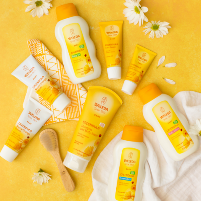 Weleda Calendula - Verzorgende Baby Olie - 200 ml - Parfumvrij