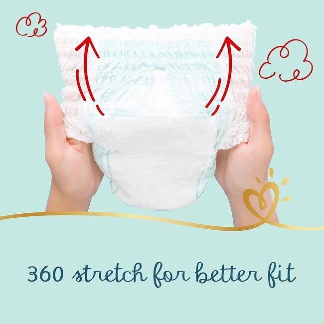 Pampers - Premium Protection Pants - Maat 4 - Mega Pack - 88 stuks - 9/14 KG