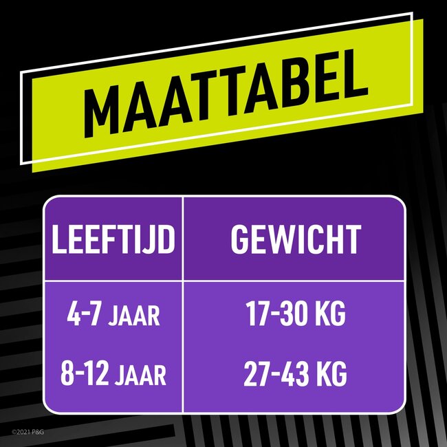 Pampers Ninjamas - Pyjama Pants Nacht - Meisje - 4/7 jaar - Mega Maandbox - 120 luierbroekjes