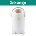 Dutsi Dutsi - Luieremmer PLUS – Tweede Kansje – 100% Geurvrij & Extra Stabiel – 10L – Beige/Taupe