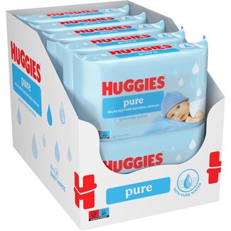 Huggies Huggies - Pure - Billendoekjes - 1008 babydoekjes - 18 x 56