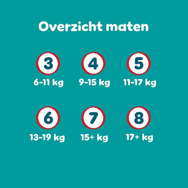Pampers - Baby Dry Pants - Maat 4 - Maandbox - 180 stuks - 9/15 KG