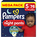 Pampers Pampers - Baby Dry Night Pants - Maat 5 - Megapack - 76 stuks - 12/17KG