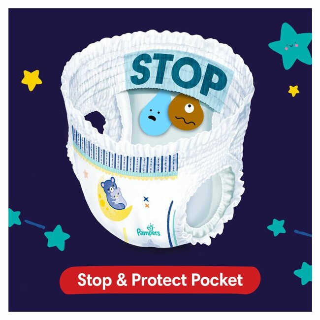 Pampers - Baby Dry Night Pants - Maat 5 - Megapack - 105 stuks - 12/17KG