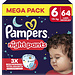 Pampers Pampers - Baby Dry Night Pants - Maat 6 - Mega Pack - 64 luierbroekjes