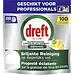 Dreft Dreft - Original - All in One - Vaatwastabletten - Citroen - 100 stuks