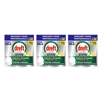 Dreft Dreft - Original - All in One - Vaatwastabletten - Citroen - 300 stuks