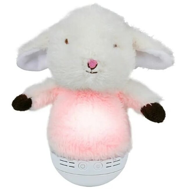Tumbler - Nachtlampje met Geluid – Schaap – 7 kleuren – 4 liedjes – 18+ maanden