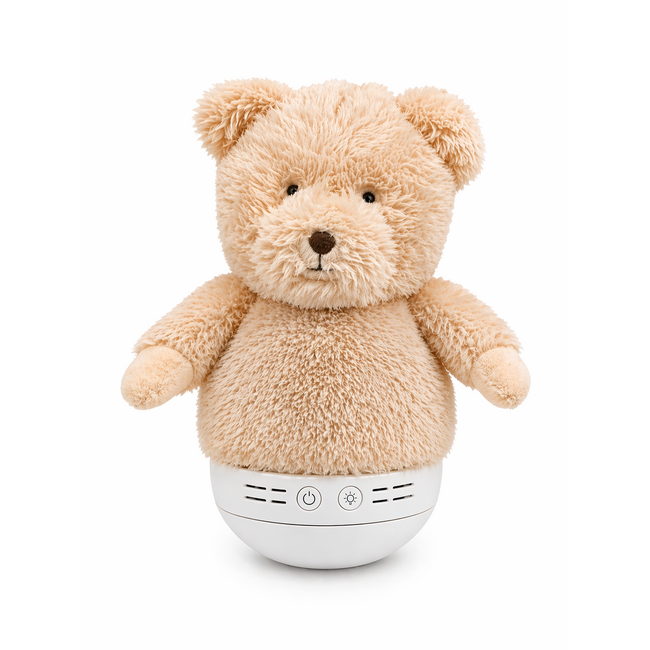 Tumbler - Nachtlampje met Geluid – Beer – 7 kleuren – 4 liedjes – 18+ maanden