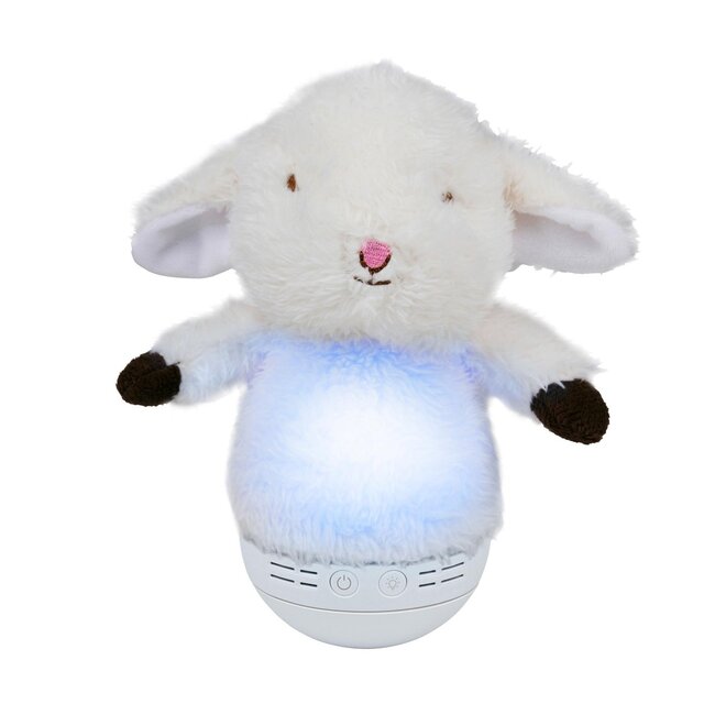 Tumbler - Nachtlampje met Geluid – Schaap – 7 kleuren – 4 liedjes – 18+ maanden
