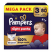 Pampers Pampers - Night Pants - Maat 3 - Mega Pack - 80 luierbroekjes