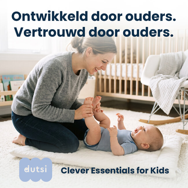 Dutsi - HappyBelly - Oplossing voor Darmkrampjes Baby & Buikkrampjes Baby - Gas Opluchting Buisjes met Veiligheidsstop - 100% Natuurlijk – 20-Pack