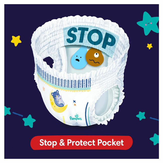 Pampers - Baby Dry Night Pants - Maat 5 - Maandbox - 168 stuks - 12/17 KG