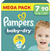 Pampers Pampers - Baby Dry - Maat 7 - Mega Pack - 90 stuks - 15+ KG