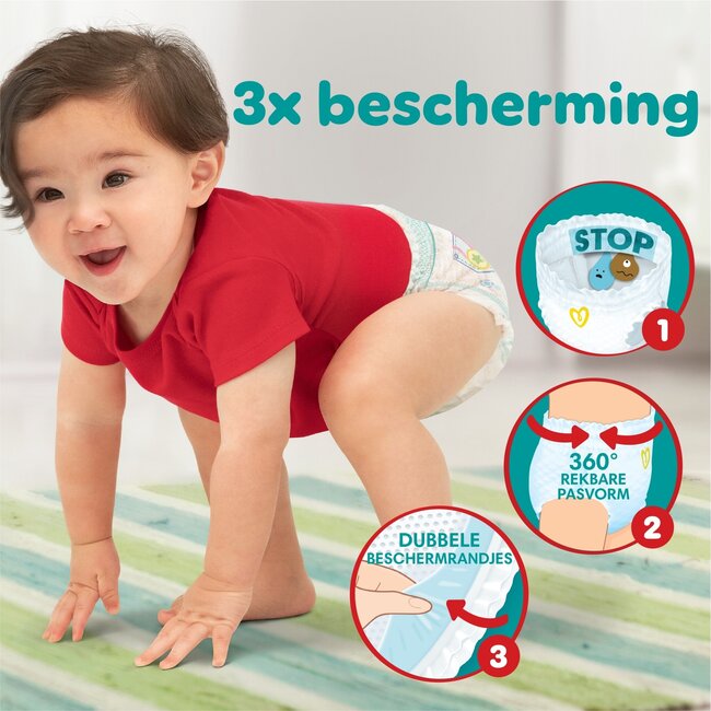 Pampers - Baby Dry Pants - Maat 6 - Mega Pack - 74 stuks - 14/19 KG