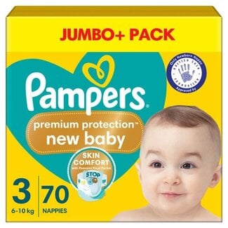 Pampers Pampers - Premium Protection - Maat 3 - Mega Pack – 70 stuks – 6-10 kg