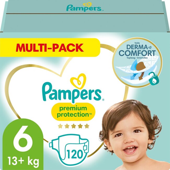 Pampers Pampers - Premium Protection - Maat 6 - Maandbox- 120 luiers - 13/18KG