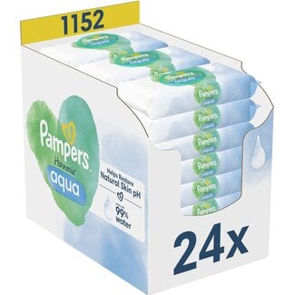 Pampers Pampers - Harmonie Aqua - Billendoekjes - 1152 billendoekjes - 24 x 48