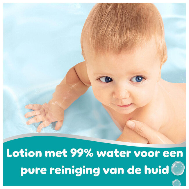 Pampers - 99% Water Babydoekjes - 2 Dozen = 36 pakken billendoekjes
