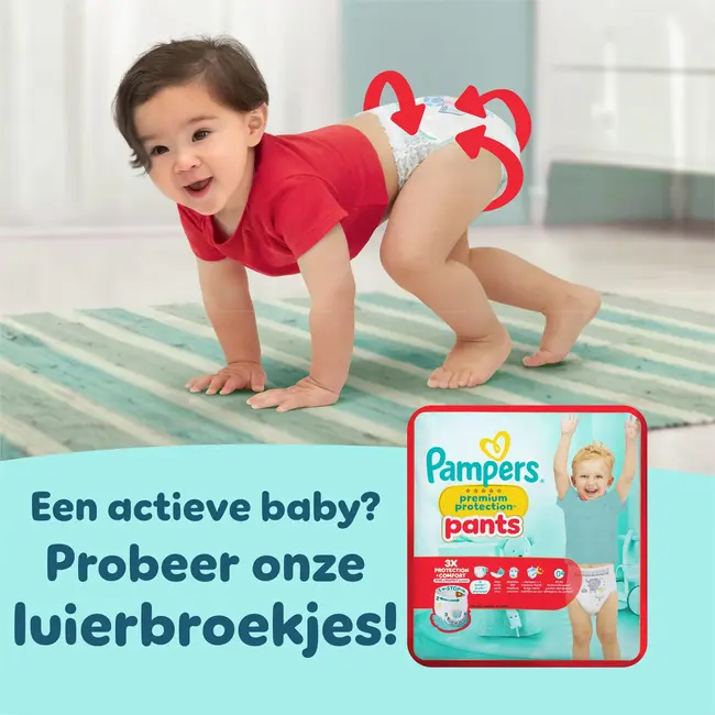 Pampers - Premium Protection - Maat 2 - Maandbox - 124 Stuks - 4-8 kg