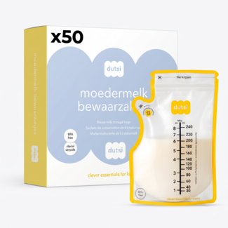Dutsi Dutsi - Moedermelk bewaarzakjes 50 pack - 240 ml