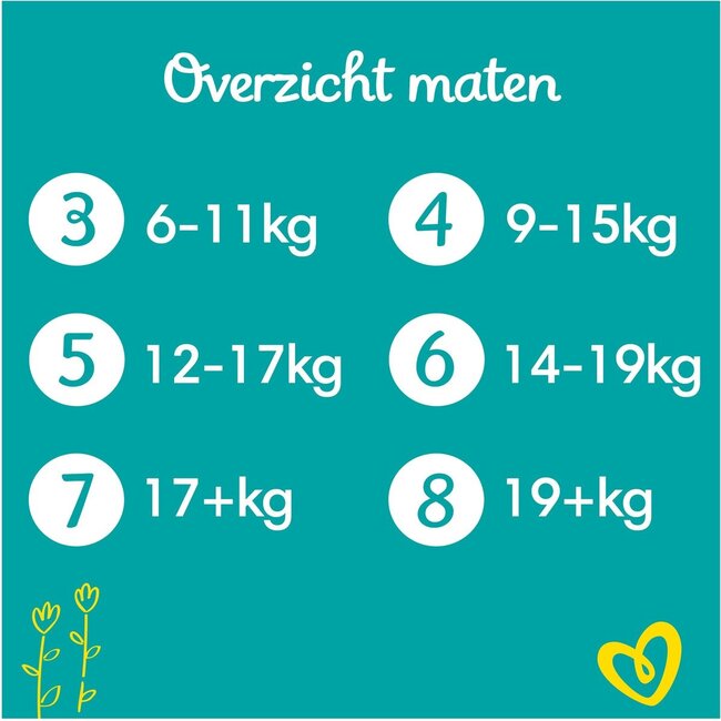 Pampers - Premium Protection Pants - Maat 6 - Maandbox - 124 stuks - 15+ KG