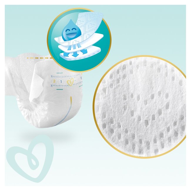 Pampers - Premium Protection - Maat P1 - <1800gr - Small Pack - 20 luiers  - Premature luiers