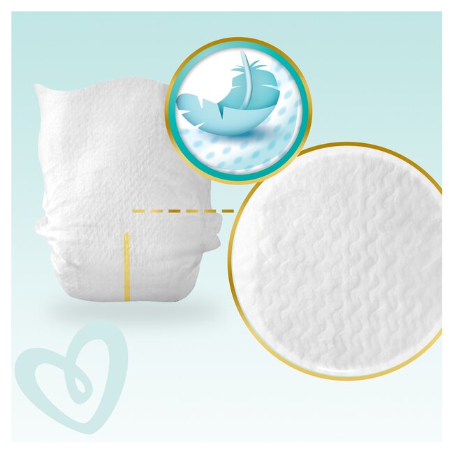 Pampers - Premium Protection - Maat P1 - <1800gr - Small Pack - 20 luiers  - Premature luiers