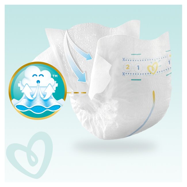 Pampers - Premium Protection - Maat P1 - <1800gr - Small Pack - 20 luiers  - Premature luiers