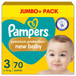 Pampers Pampers - Premium Protection - Maat 3 - Mega Pack – 70 stuks – 6-10 kg